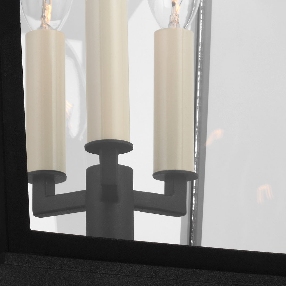 Pembroke Outdoor Post Light, Textured Black