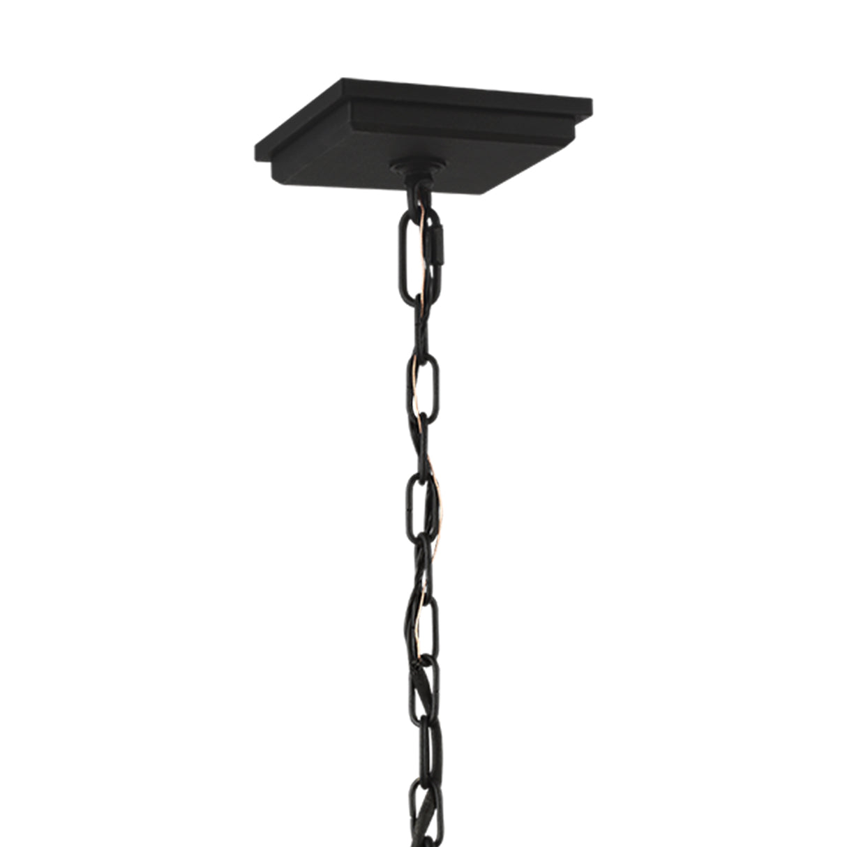 Pembroke Outdoor Hanging Light 12", Textured Black