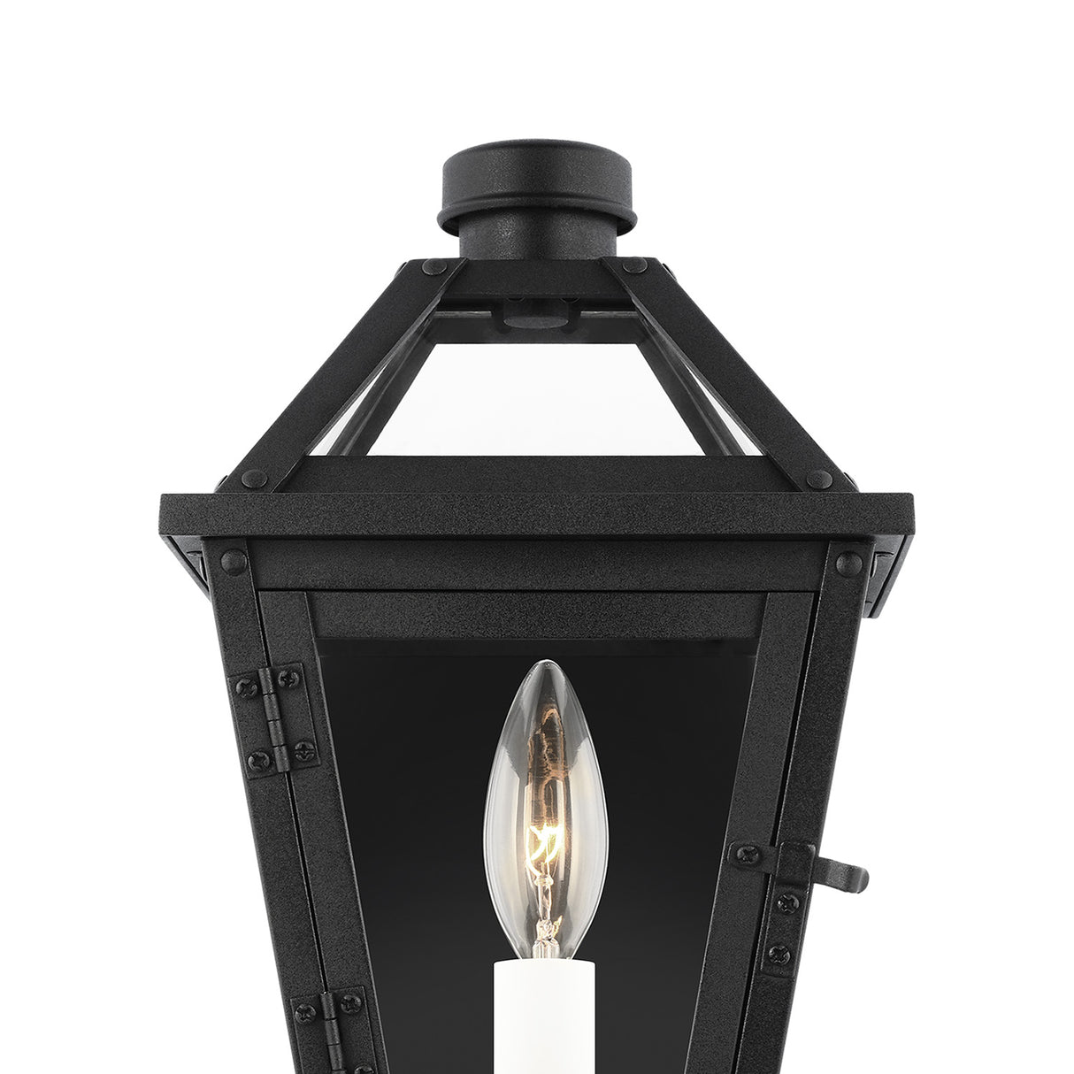 Fairmont Extra Small Outdoor Wall Light 13", Textured Black