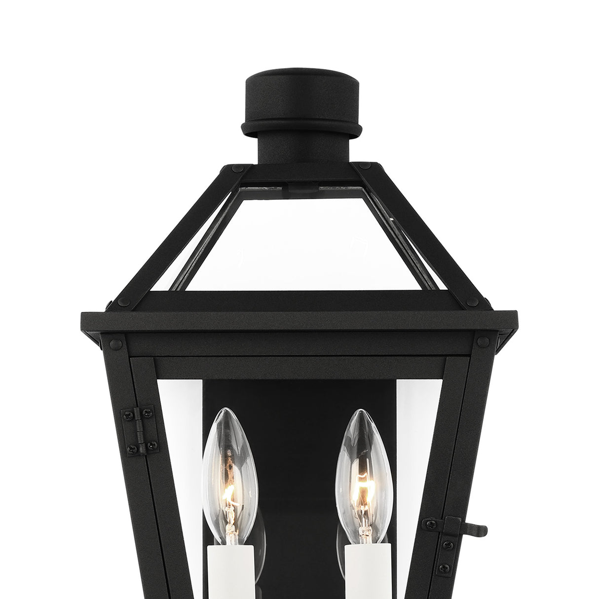 Fairmont Small Outdoor Wall Light 16", Textured Black