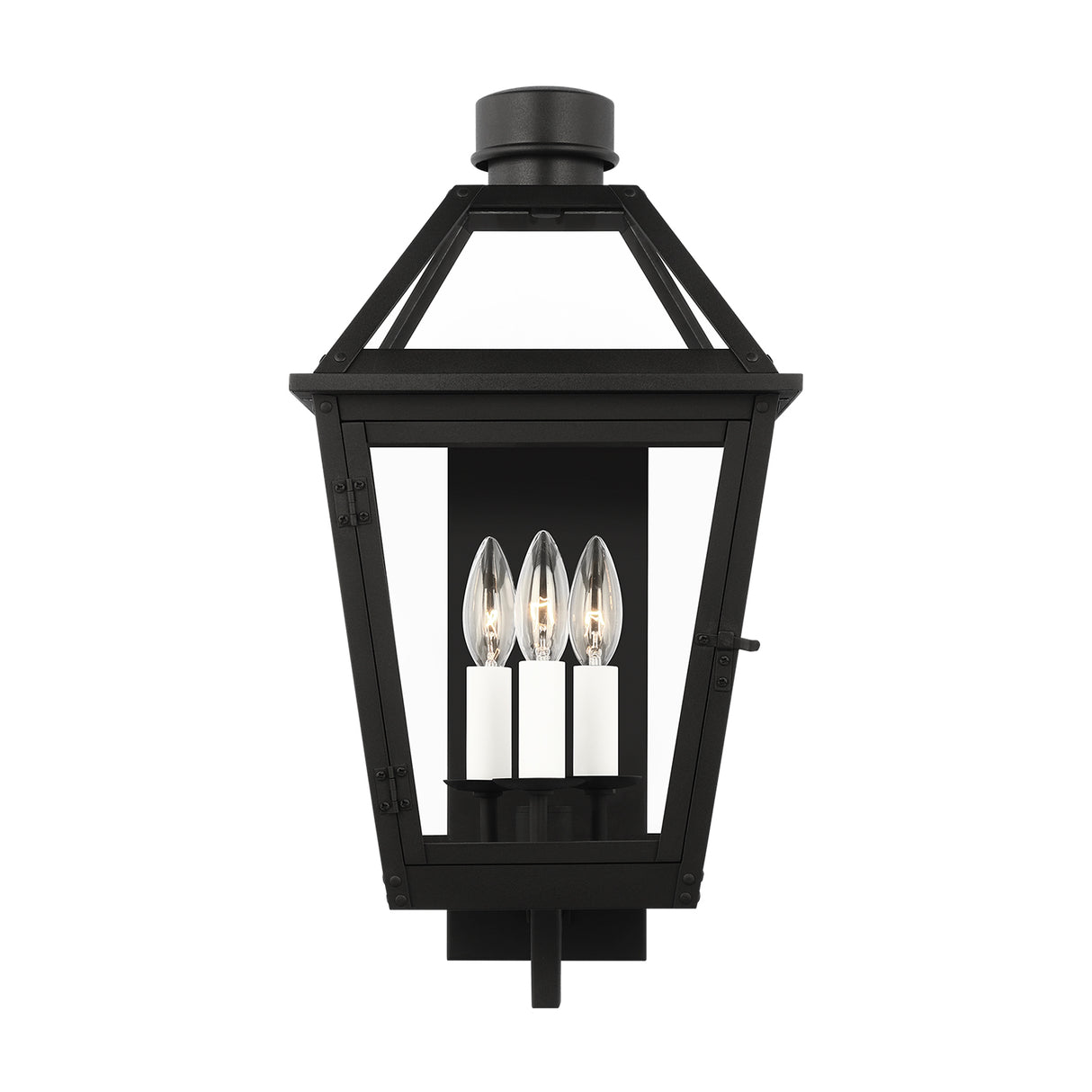Fairmont Medium Outdoor Wall Light 20", Textured Black
