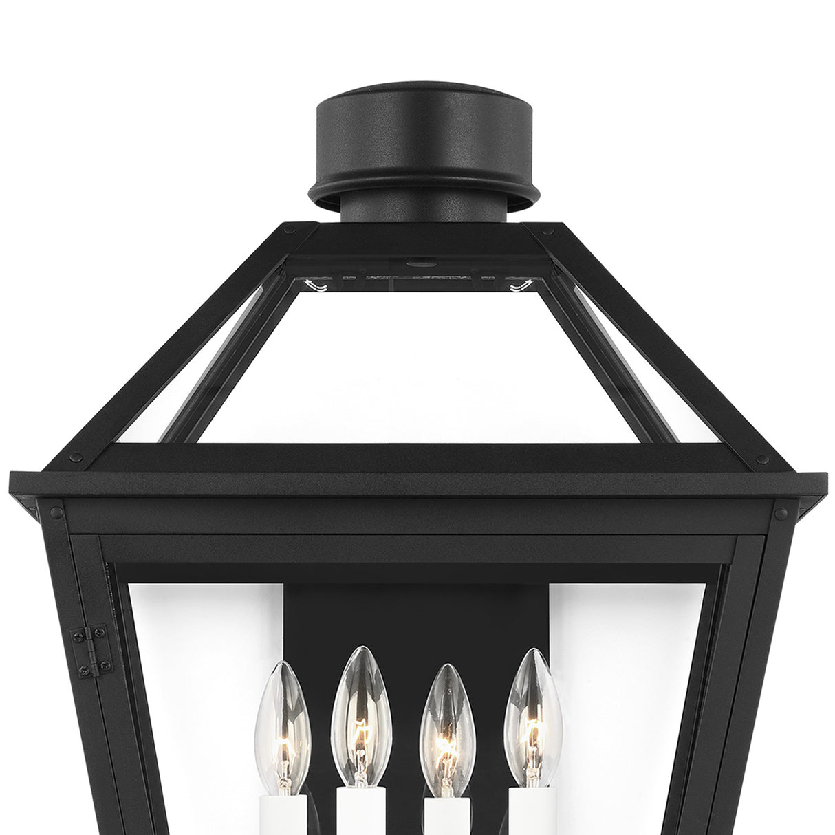 Fairmont Extra Large Outdoor Wall Light 28", Textured Black