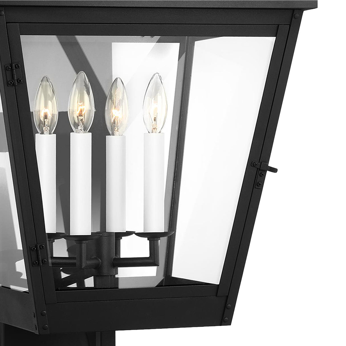 Fairmont Extra Large Outdoor Wall Light 28", Textured Black