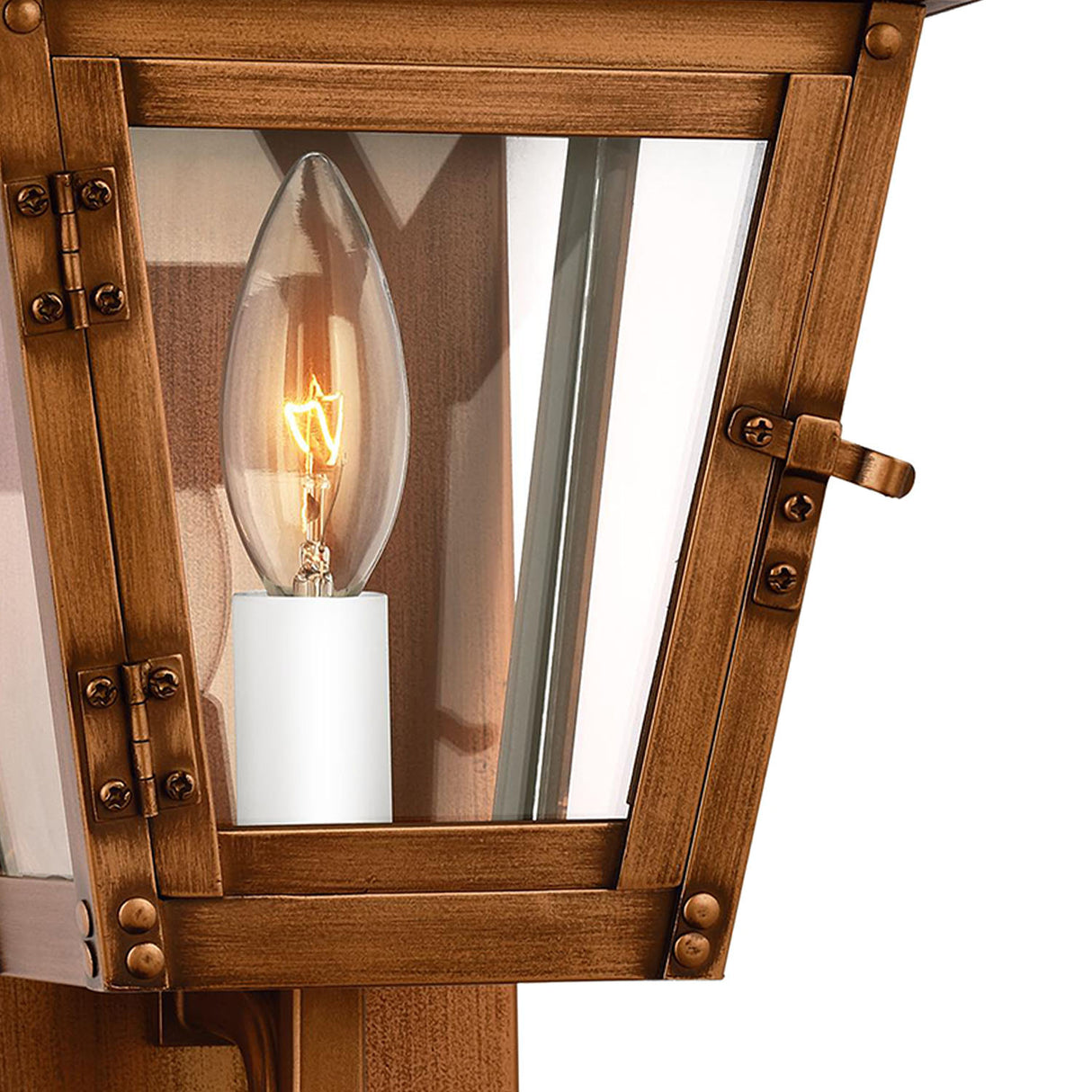 Fairmont Extra Small Outdoor Wall Light 13", Copper