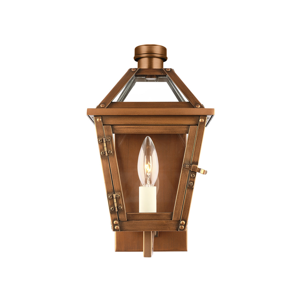 Fairmont Extra Small Outdoor Wall Light 13", Copper