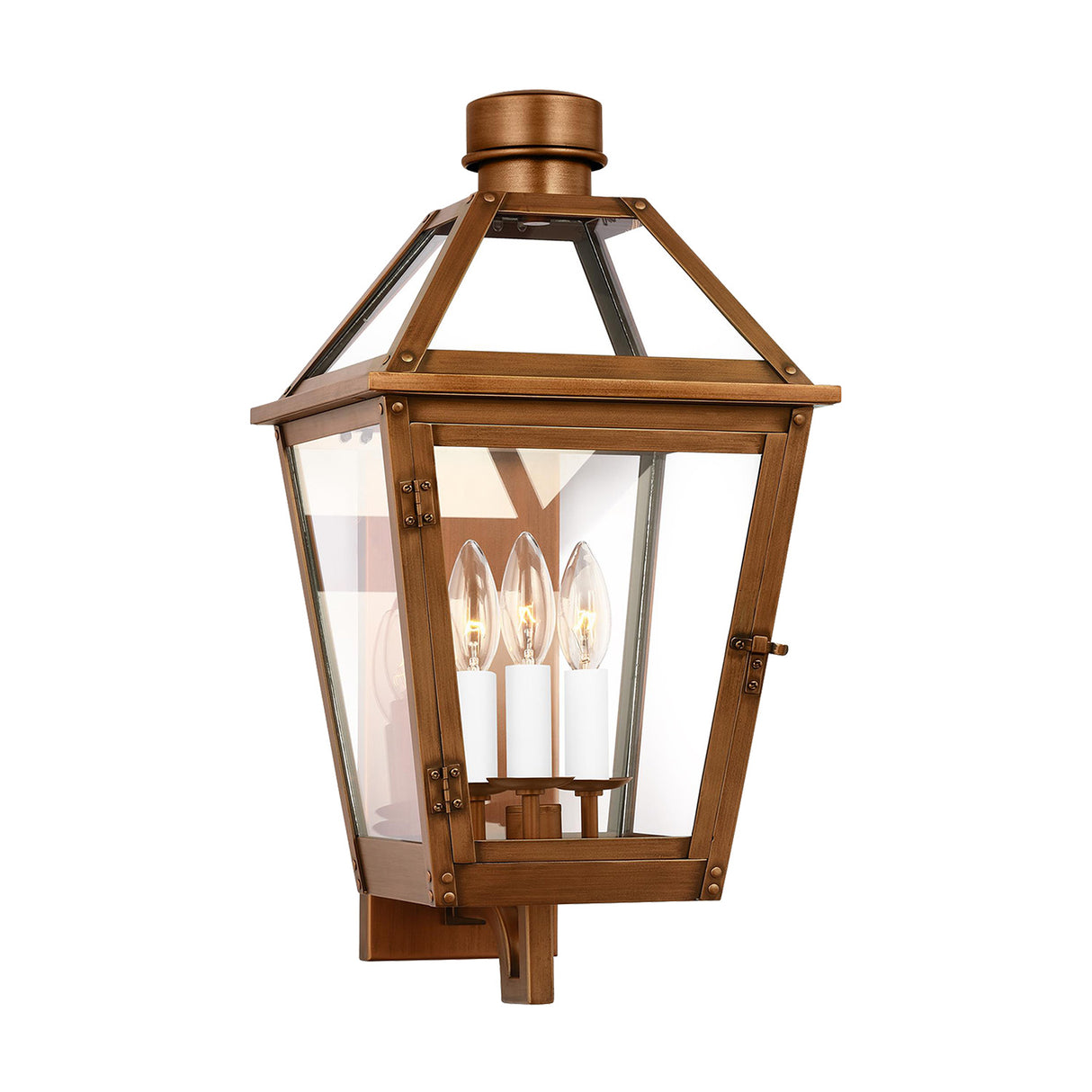 Fairmont Medium Outdoor Wall Light 20", Copper