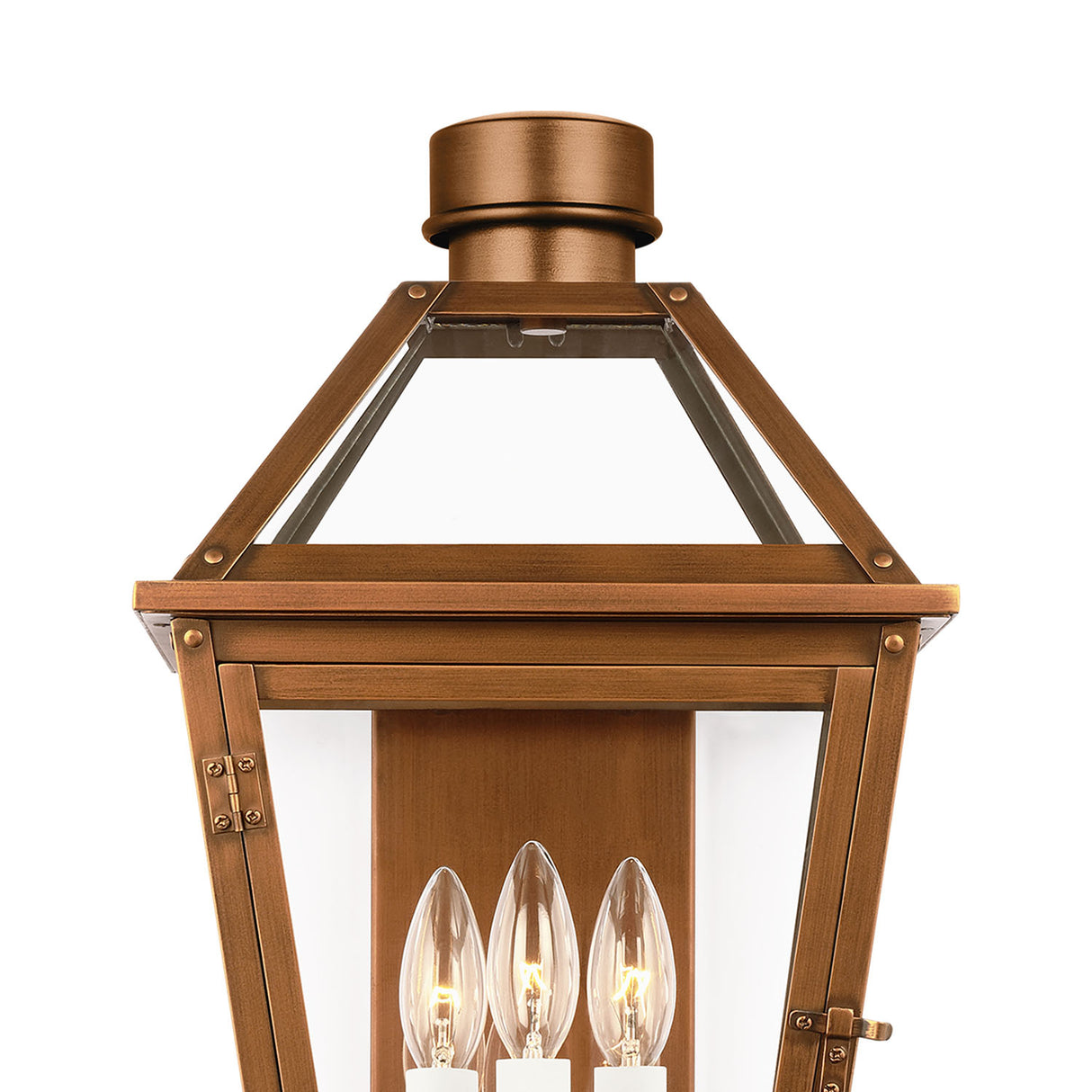 Fairmont Medium Outdoor Wall Light 20", Copper