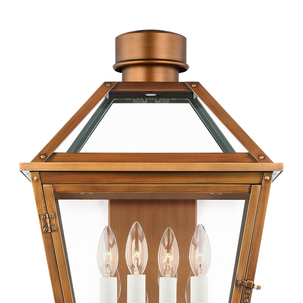 Fairmont Large Outdoor Wall Light 24", Copper