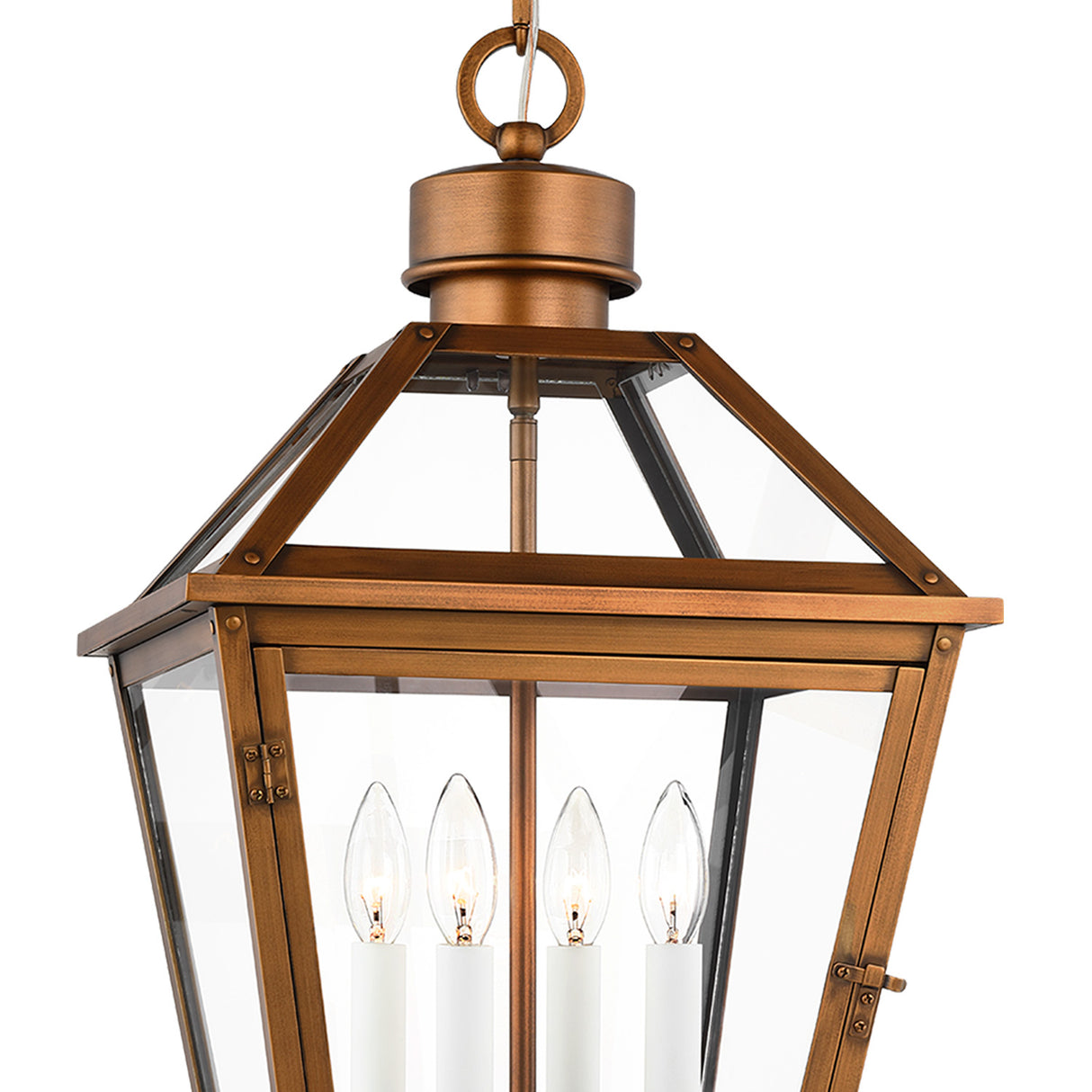 Fairmont Large Outdoor Hanging Light 14", Copper