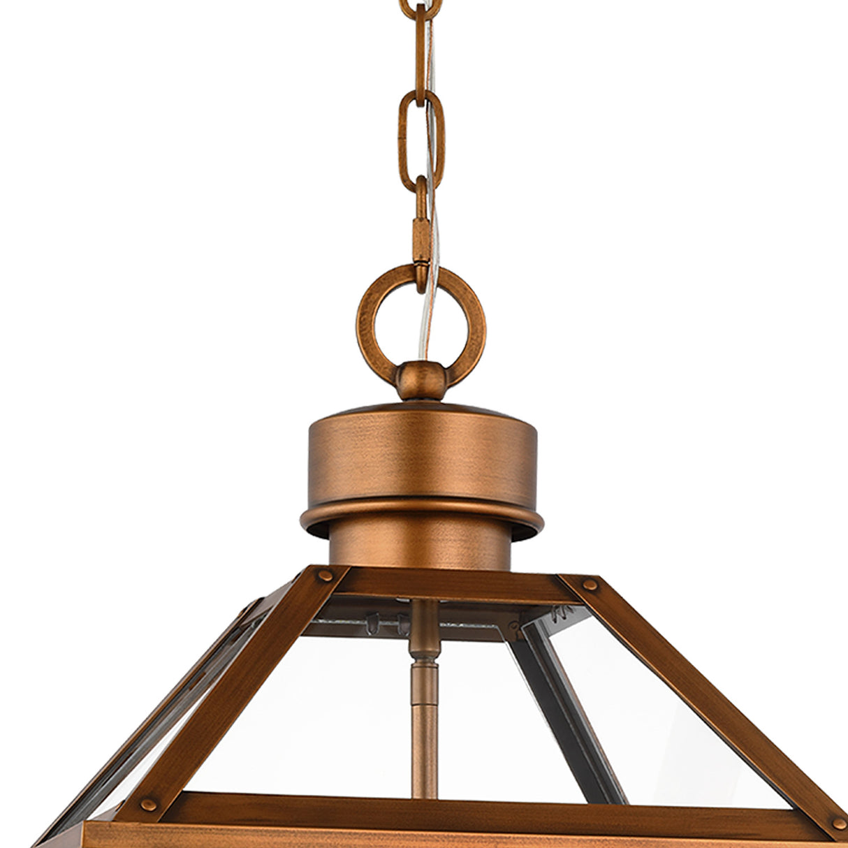 Fairmont Large Outdoor Hanging Light 14", Copper