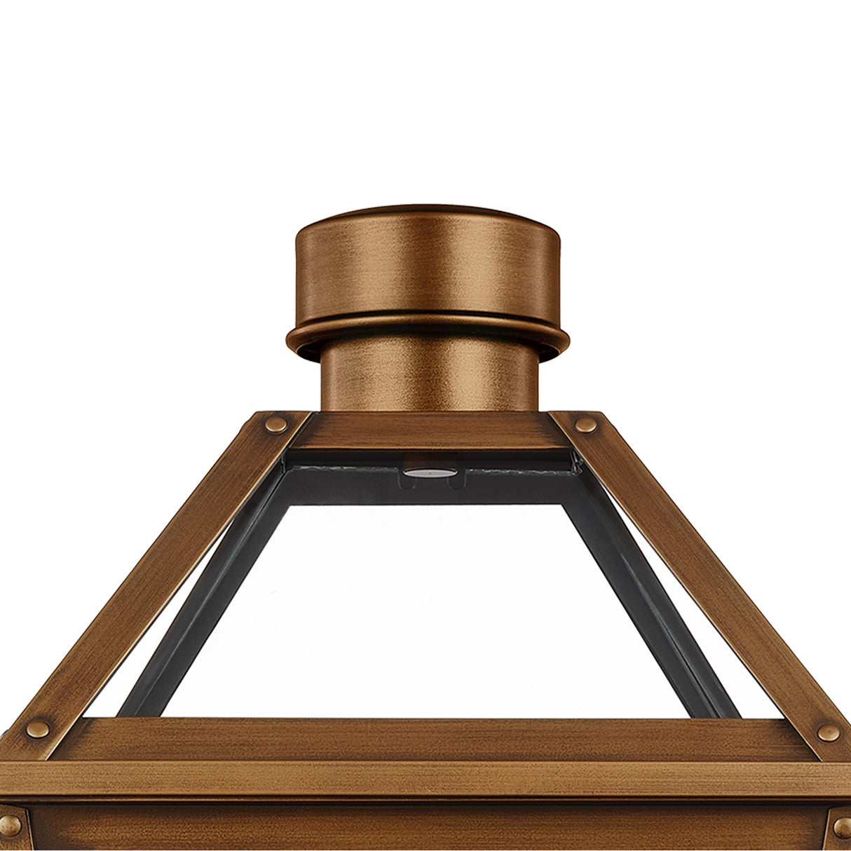 Fairmont Outdoor Post Light 20", Copper
