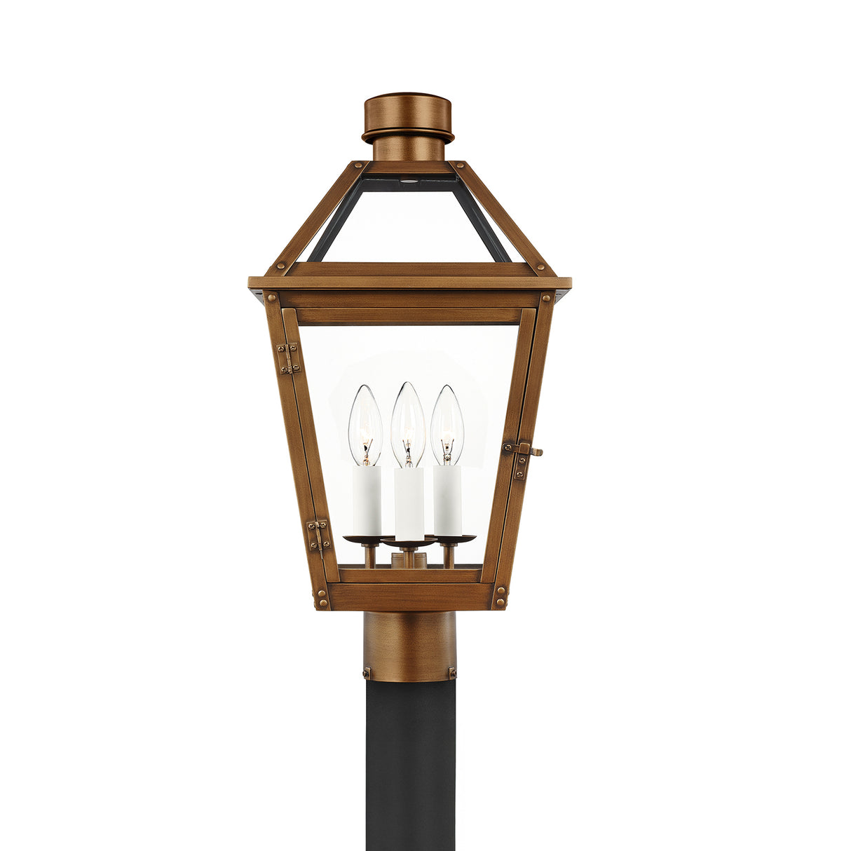 Fairmont Outdoor Post Light, Copper