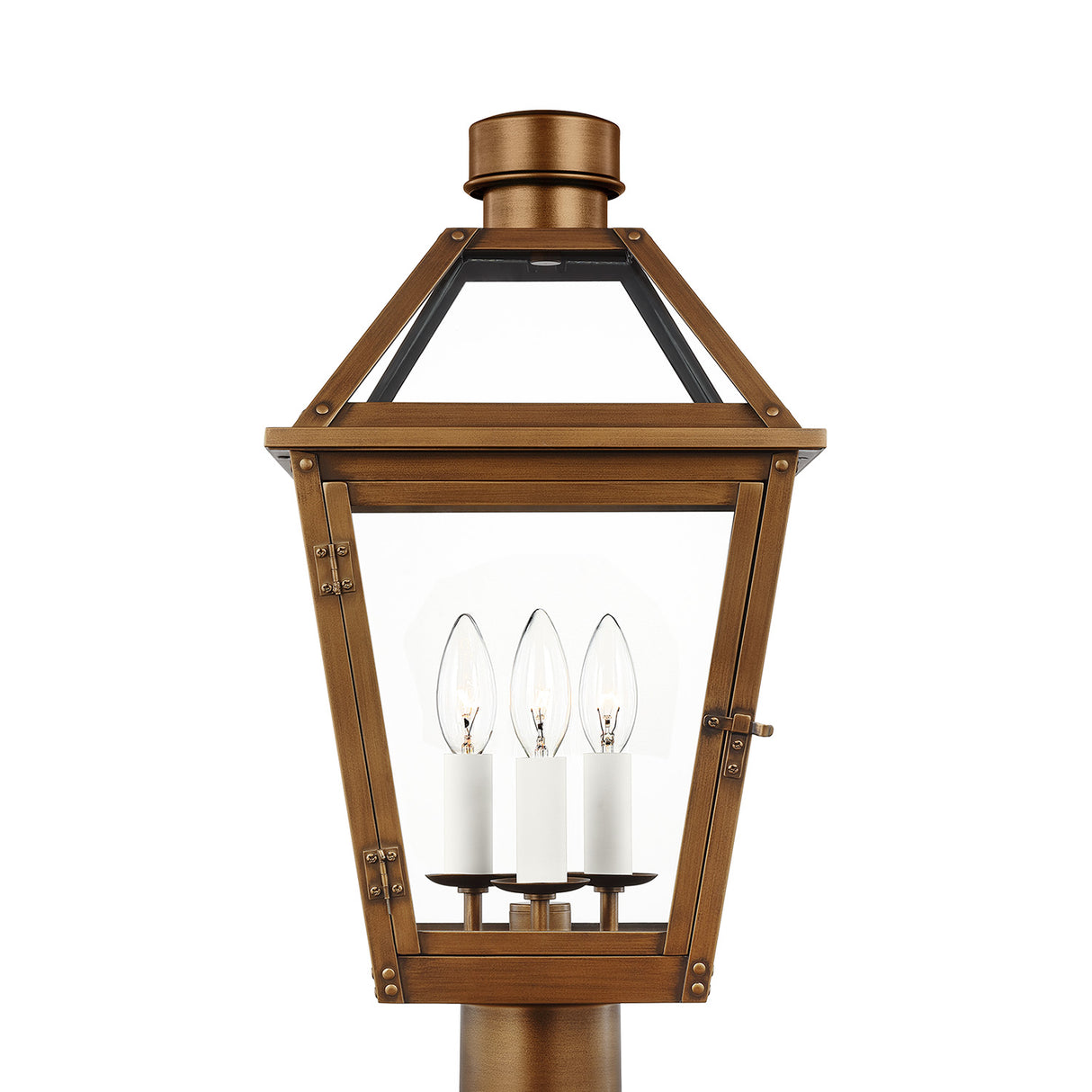 Fairmont Outdoor Post Light 20", Copper