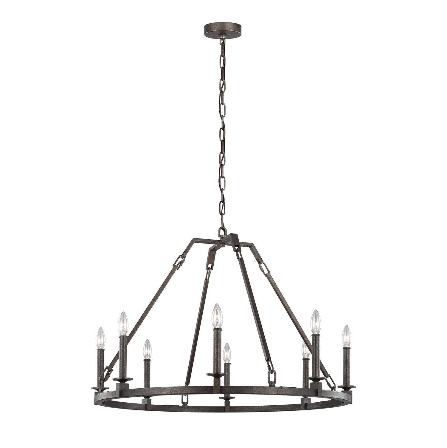 S　BERNACHON Bernard Medium Ring Chandelier 34