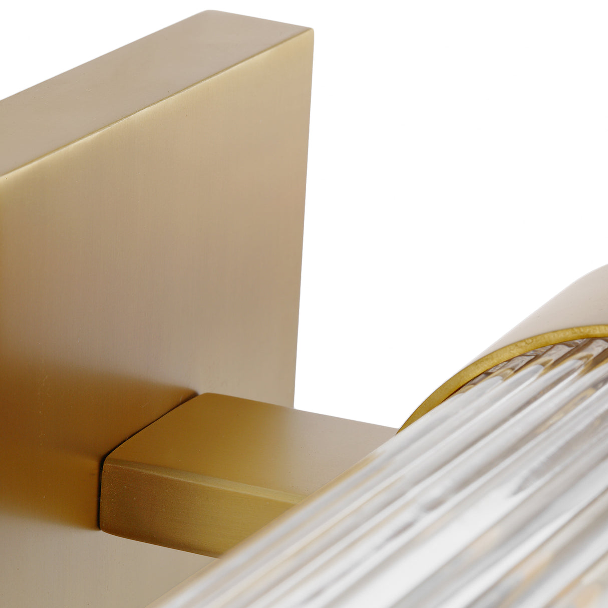 Barclay 2 Light Wall Sconce 20", Modern Brass