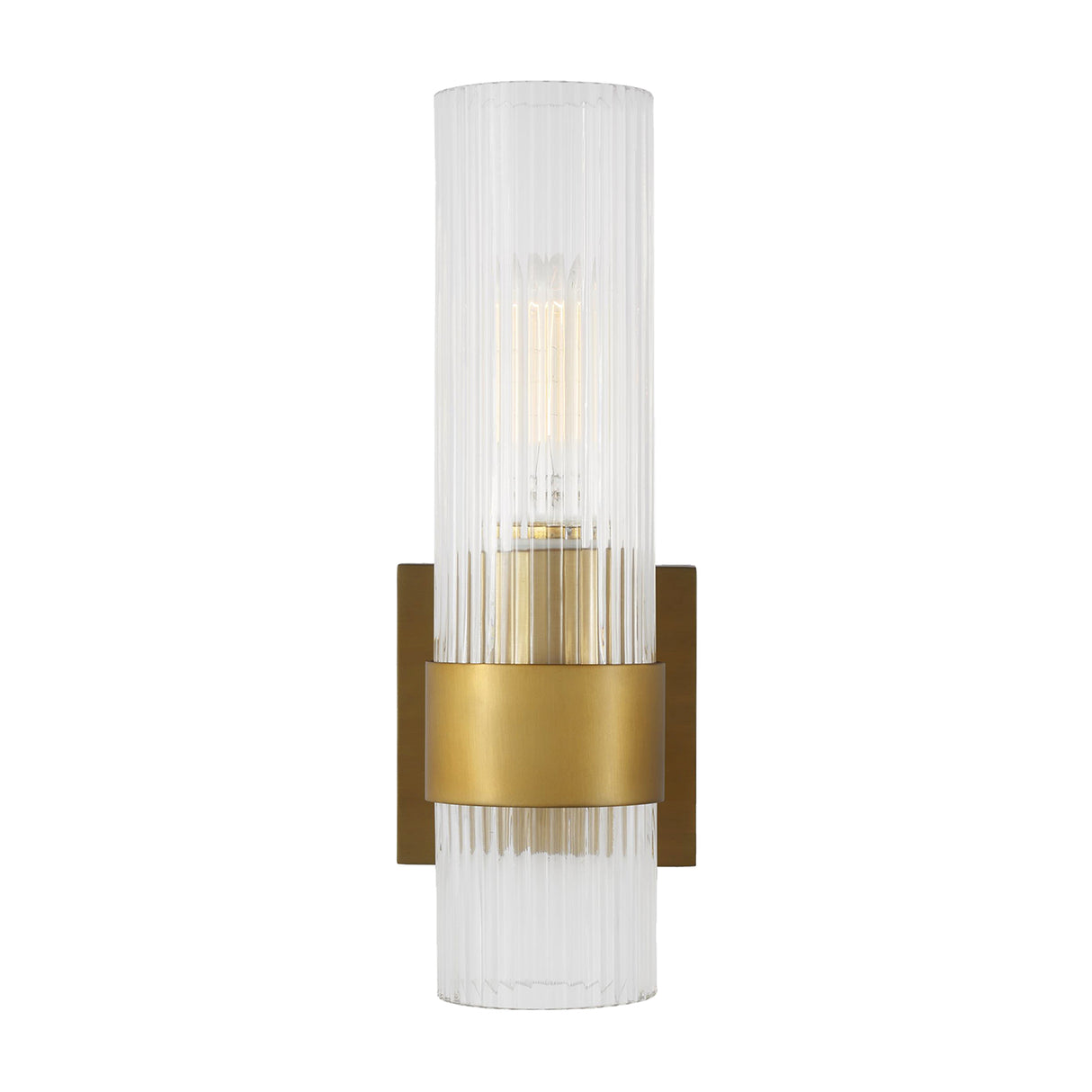 Barclay Wall Sconce 13", Modern Brass