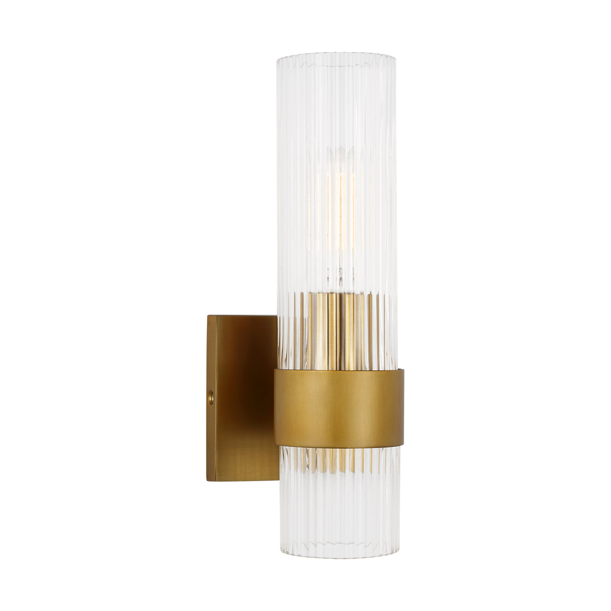Barclay Wall Sconce 13", Modern Brass