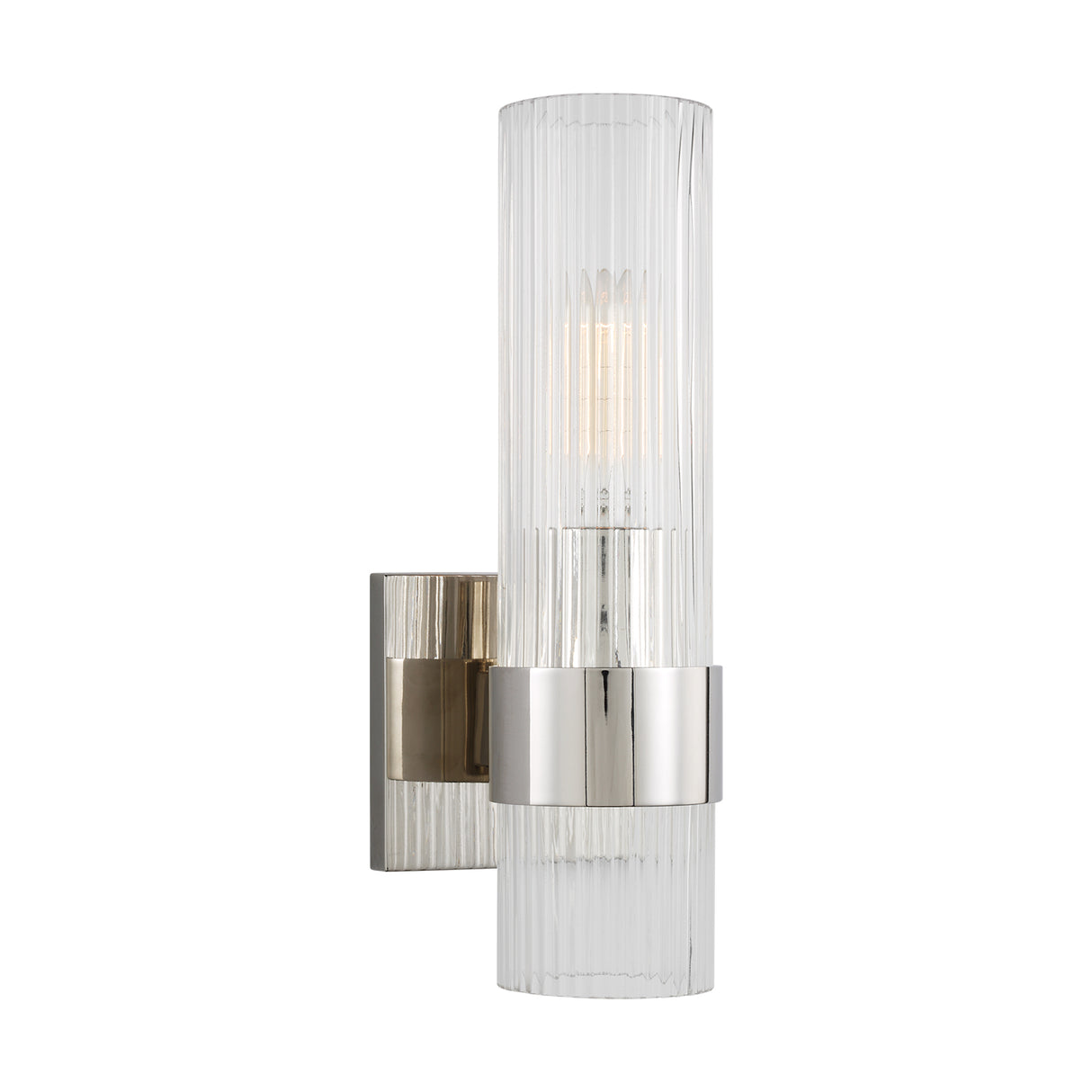 Barclay Wall Sconce 13", Polished Nickel