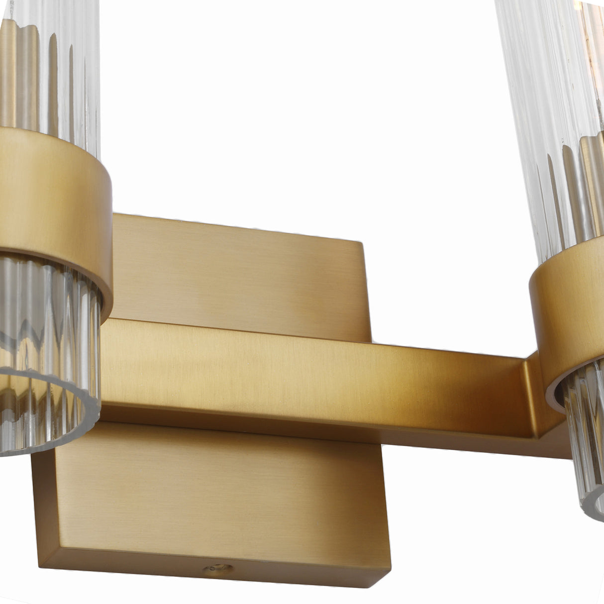 Barclay 4 Light Vanity, Modern Brass