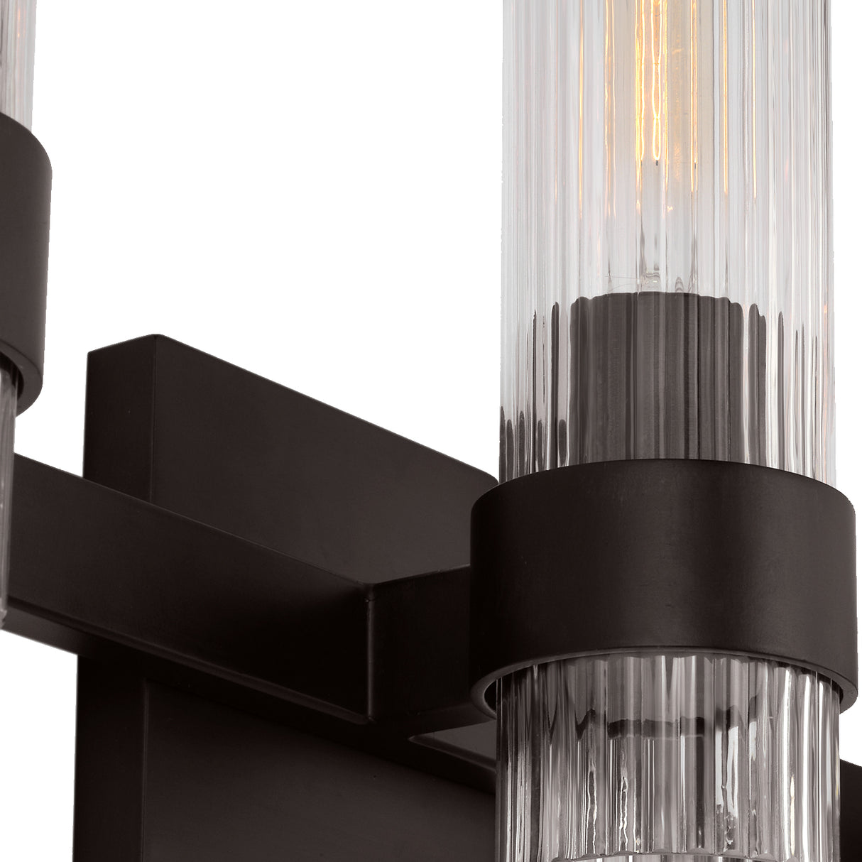 Barclay 3 Light Vanity, Aged Iron