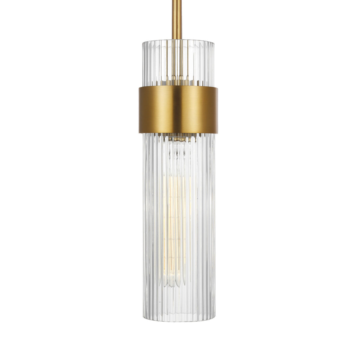 Barclay Small Pendant 3", Modern Brass