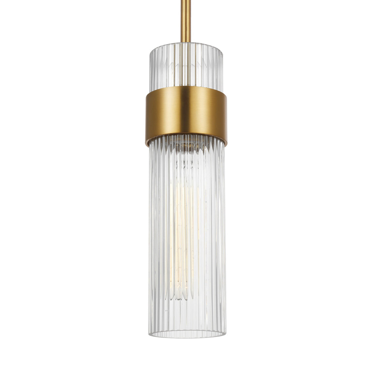 Barclay Small Pendant 3", Modern Brass