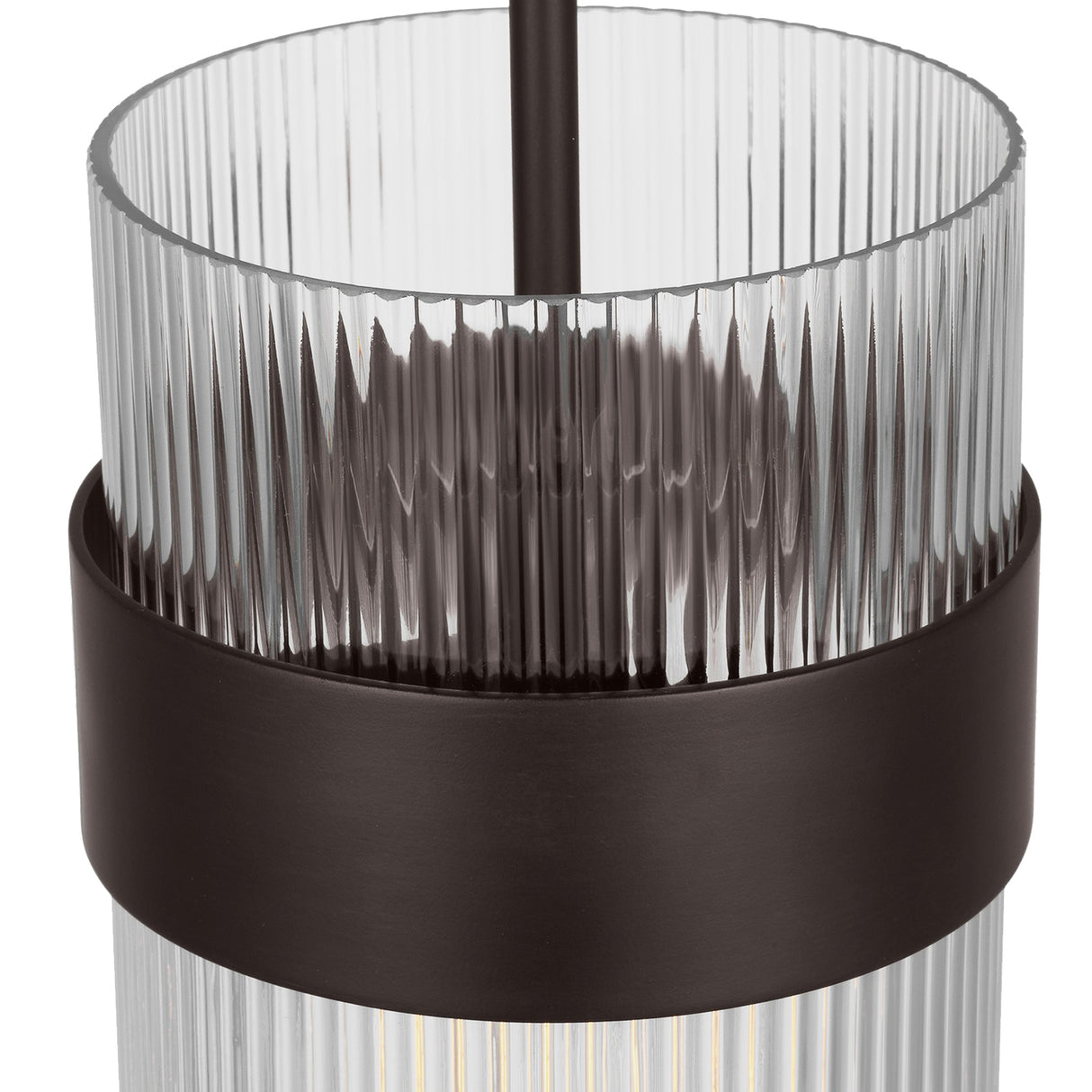 Barclay Medium Pendant 7", Aged Iron