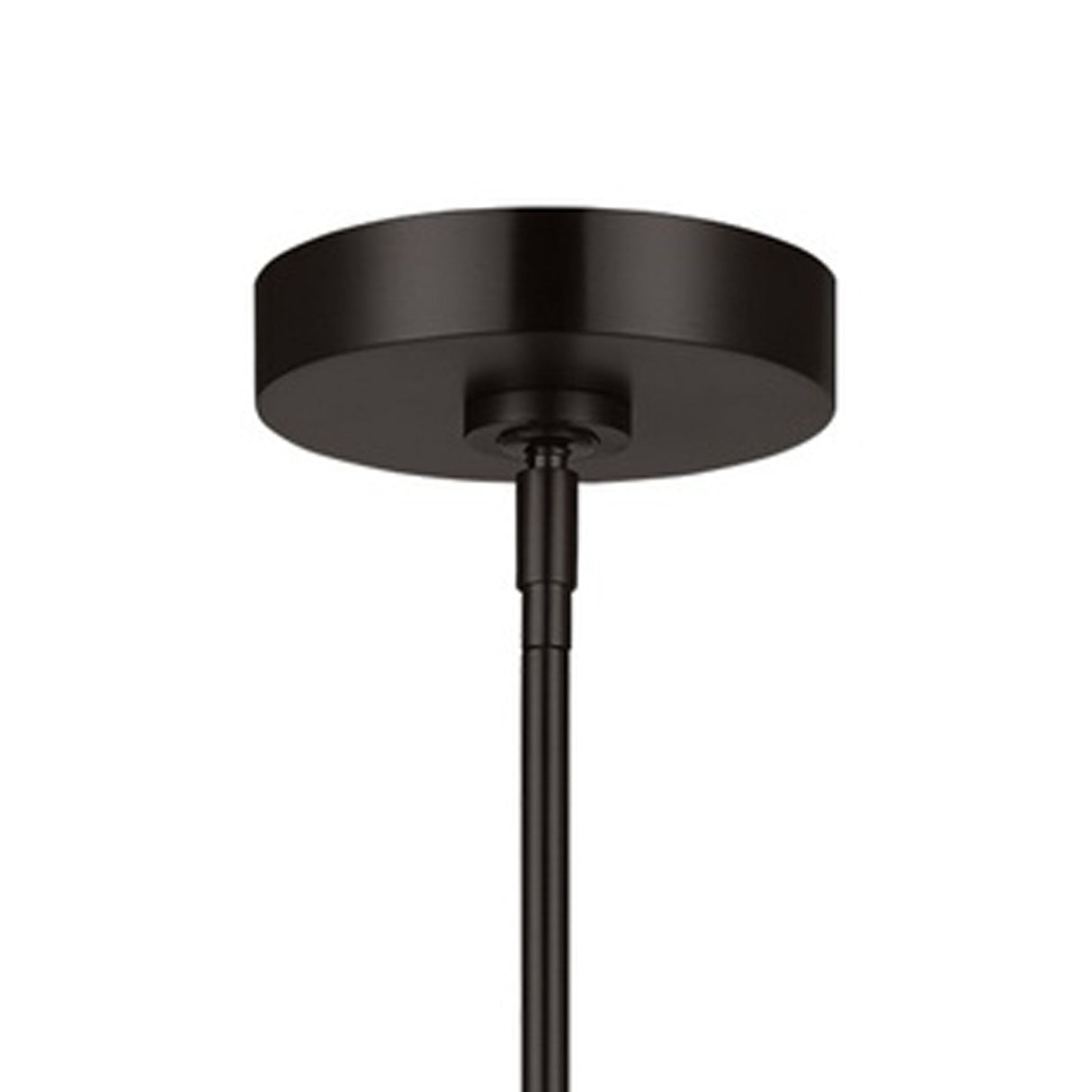 Barclay Medium Pendant 7", Aged Iron