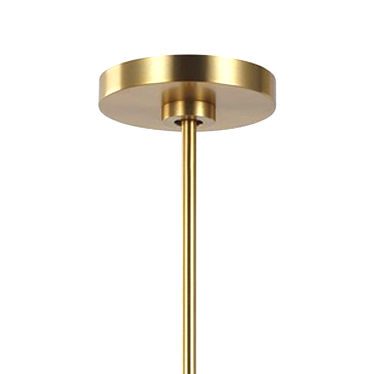 Barclay Medium Chandelier 33", Modern Brass