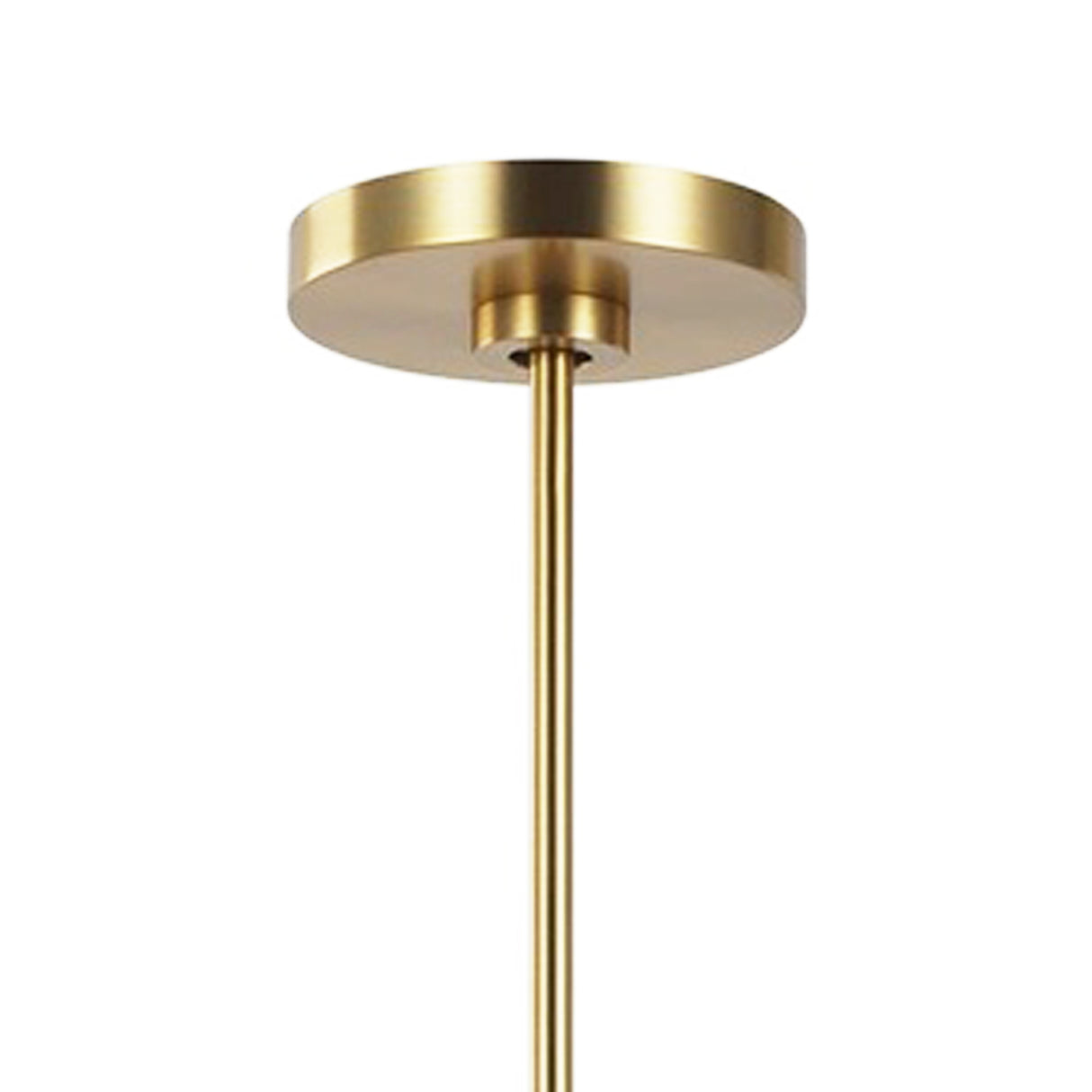 Barclay Large Chandelier 42", Modern Brass