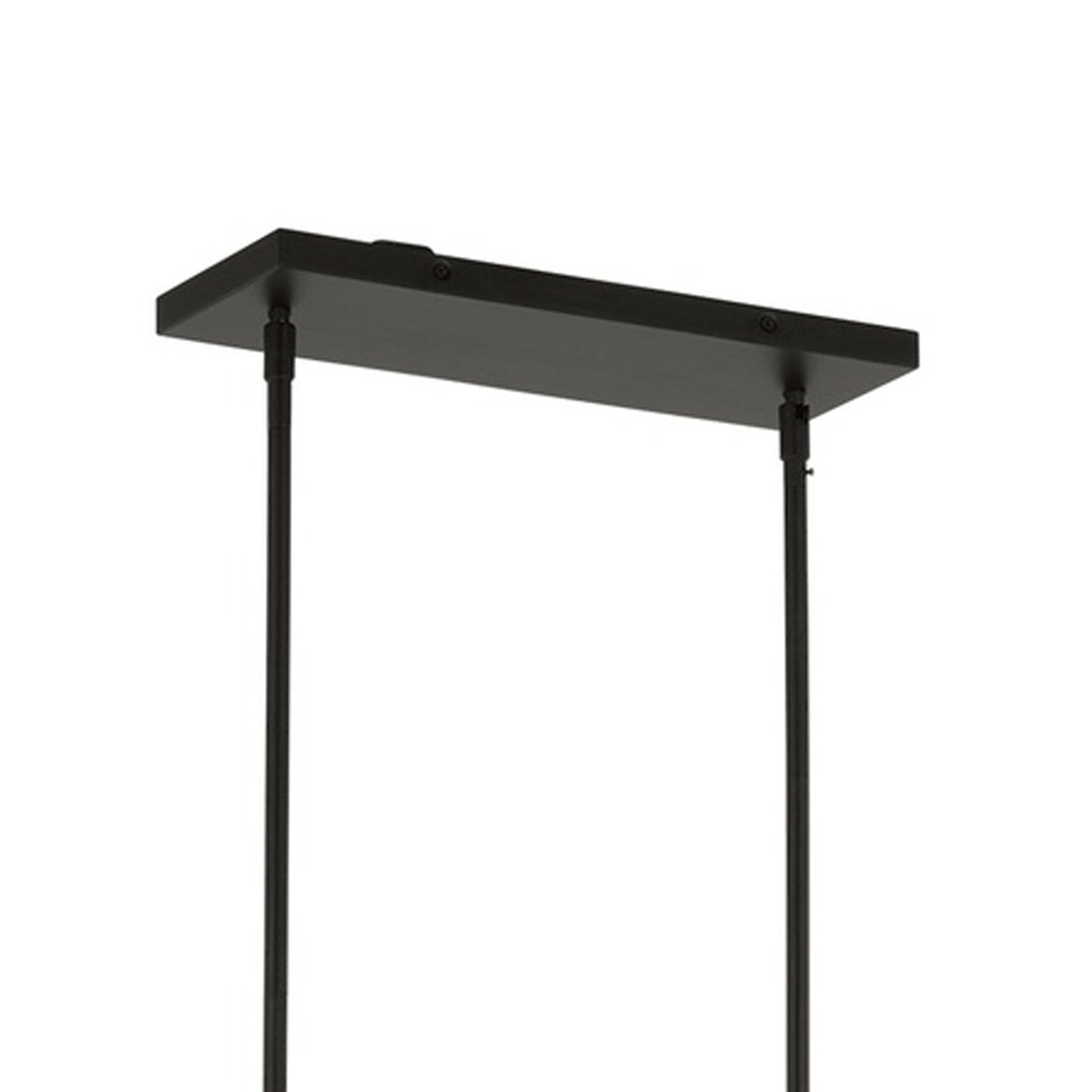 Barclay Linear Chandelier 50", Aged Iron