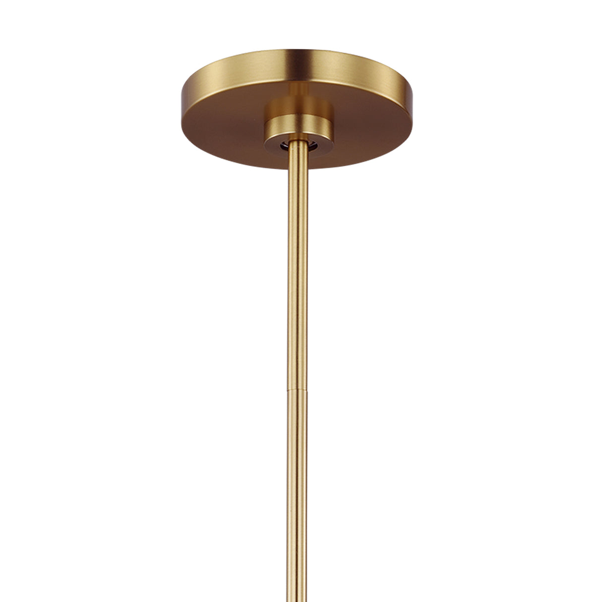 Matilda Small Chandelier 28", Modern Brass and Clear Glass