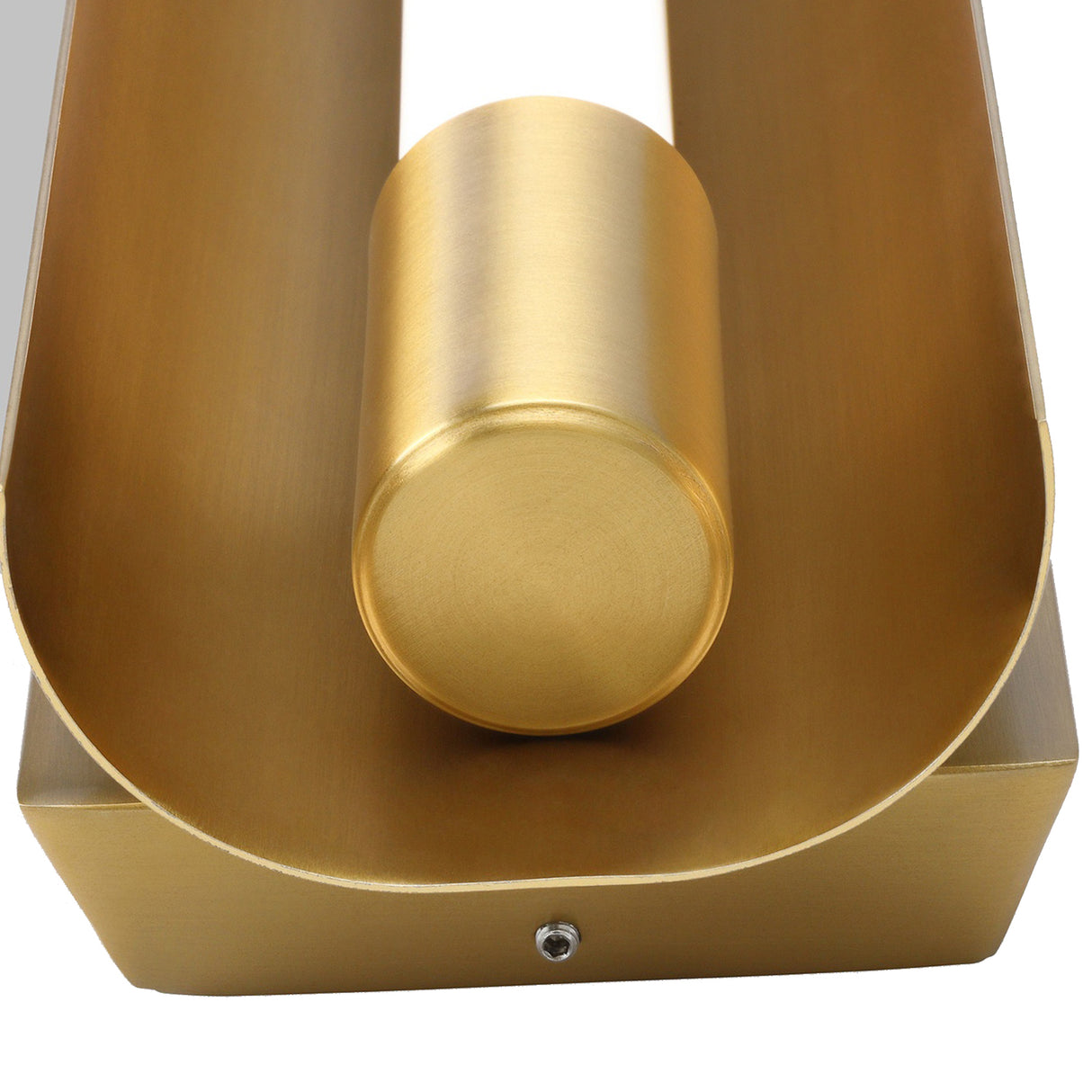 Robin Small LED Vanity 17", Modern Brass