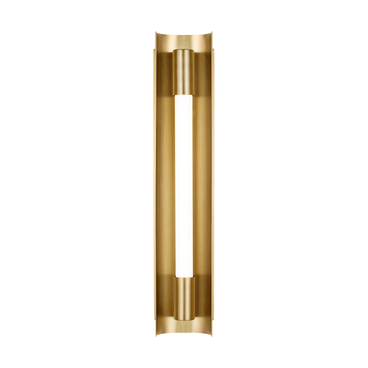 Robin Small LED Vanity 17", Modern Brass