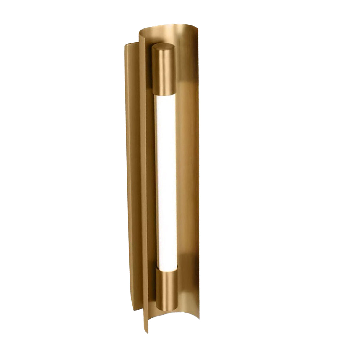 Robin Small LED Vanity 17", Modern Brass