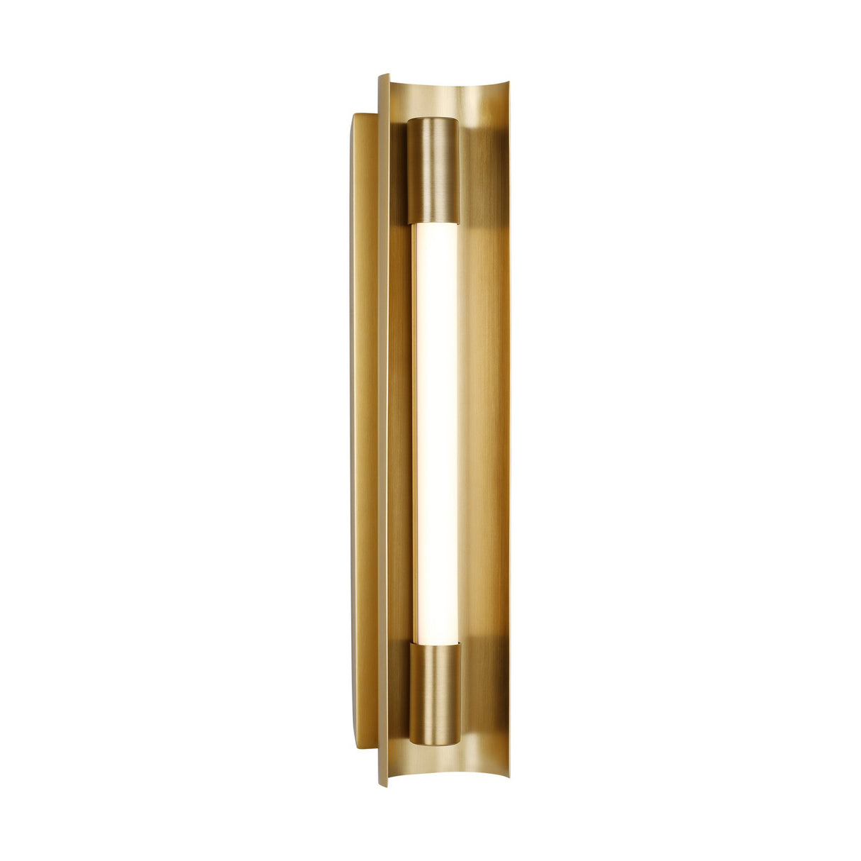 Robin Small LED Vanity 17", Modern Brass
