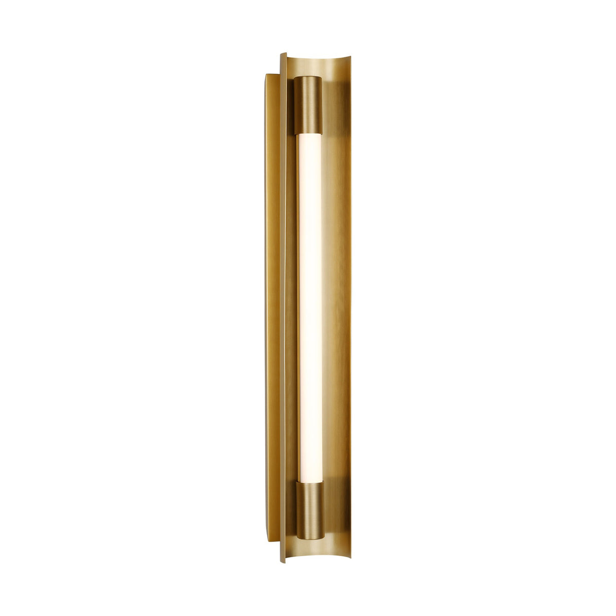 Robin Medium LED Vanity 22", Modern Brass