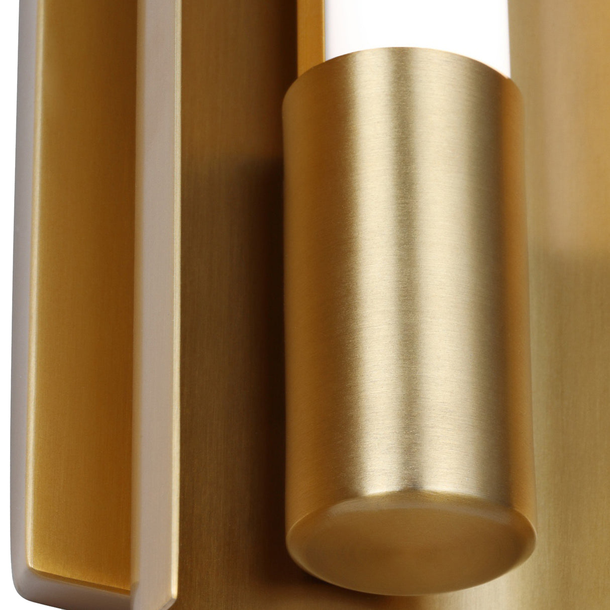 Robin Large LED Vanity 28", Modern Brass