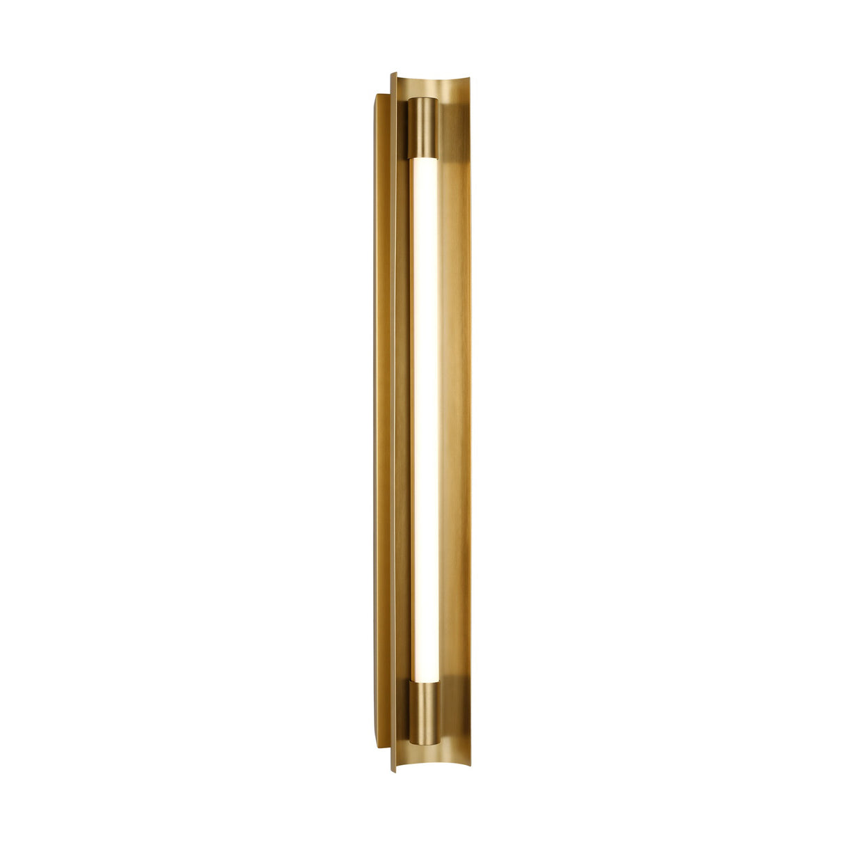 Robin Large LED Vanity 28", Modern Brass