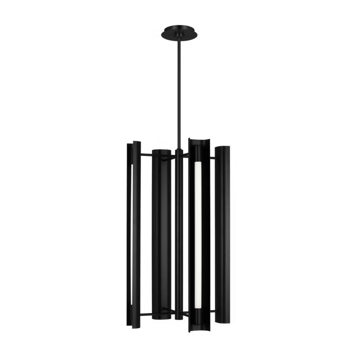 Robin 4 Light LED Pendant 16", Matte Black