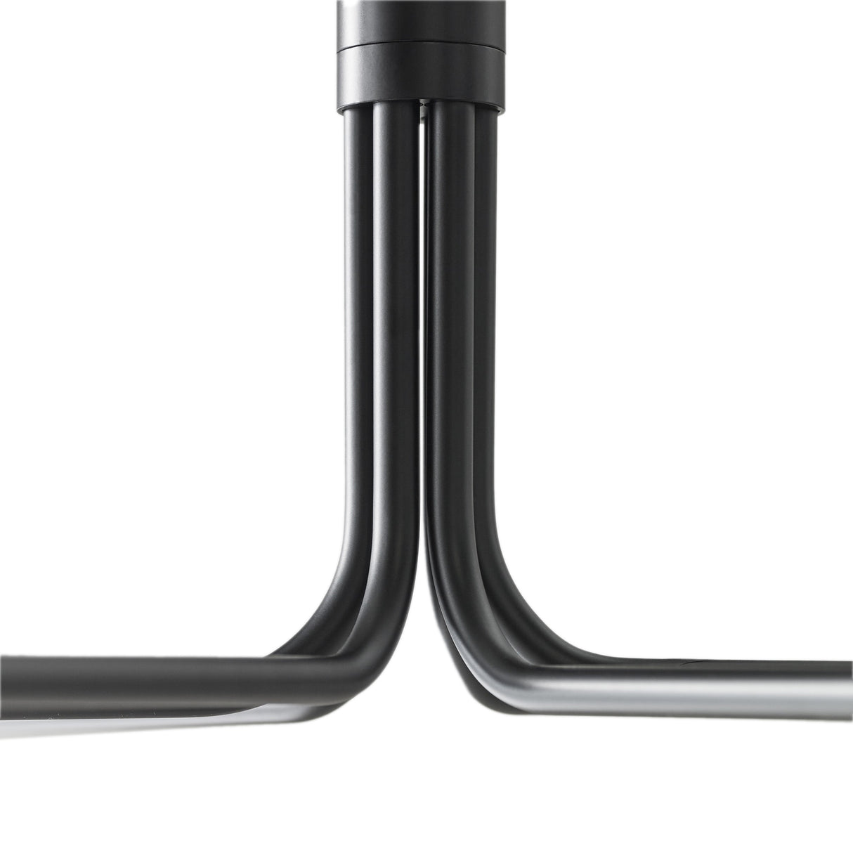 Robin 6 Light LED Chandelier 36", Matte Black
