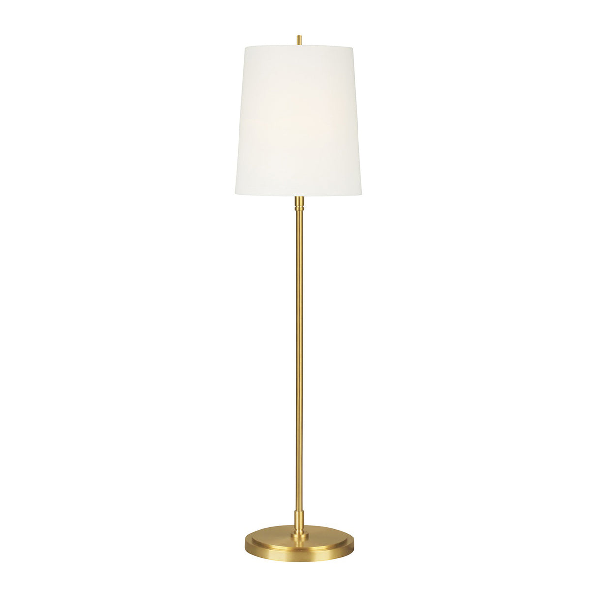 Petra Floor Lamp 65", Modern Brass