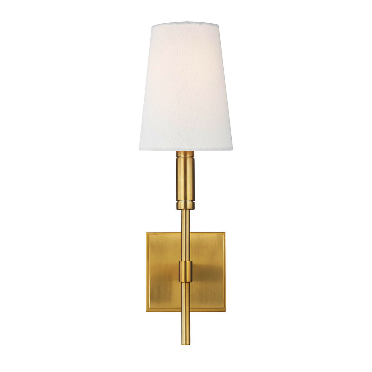Petra Wall Sconce 17", Modern Brass