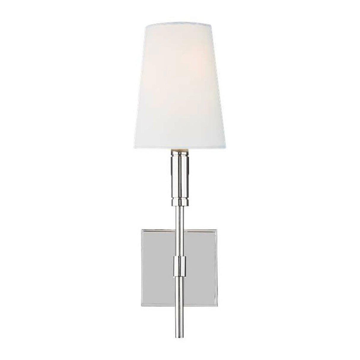 Petra Wall Sconce 17", Polished Nickel