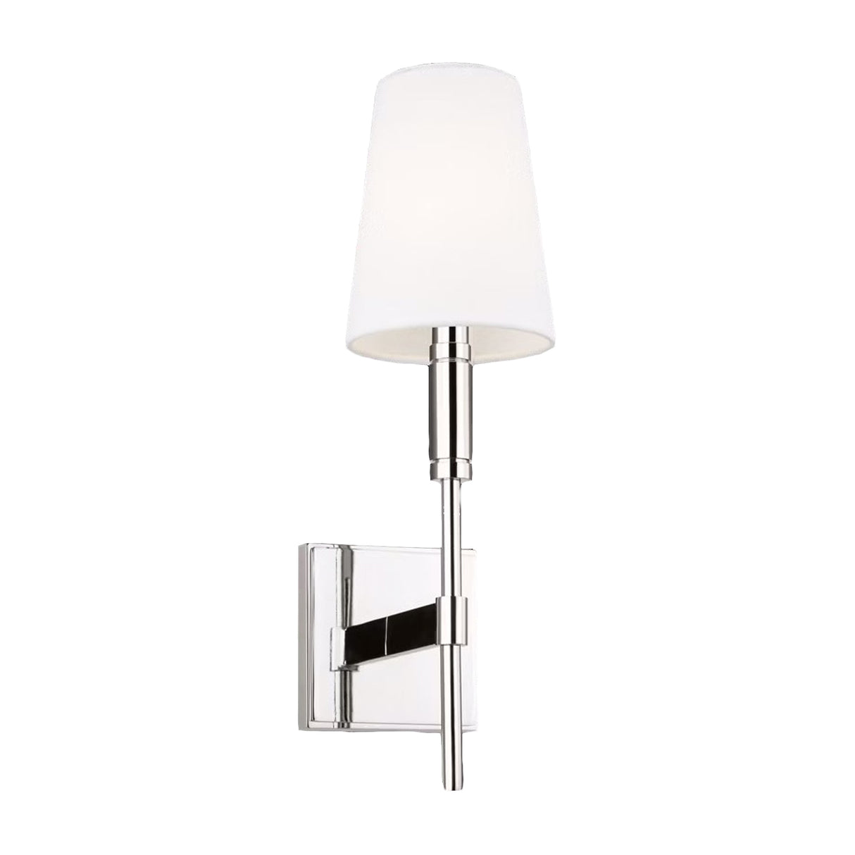 Petra Wall Sconce 17", Polished Nickel