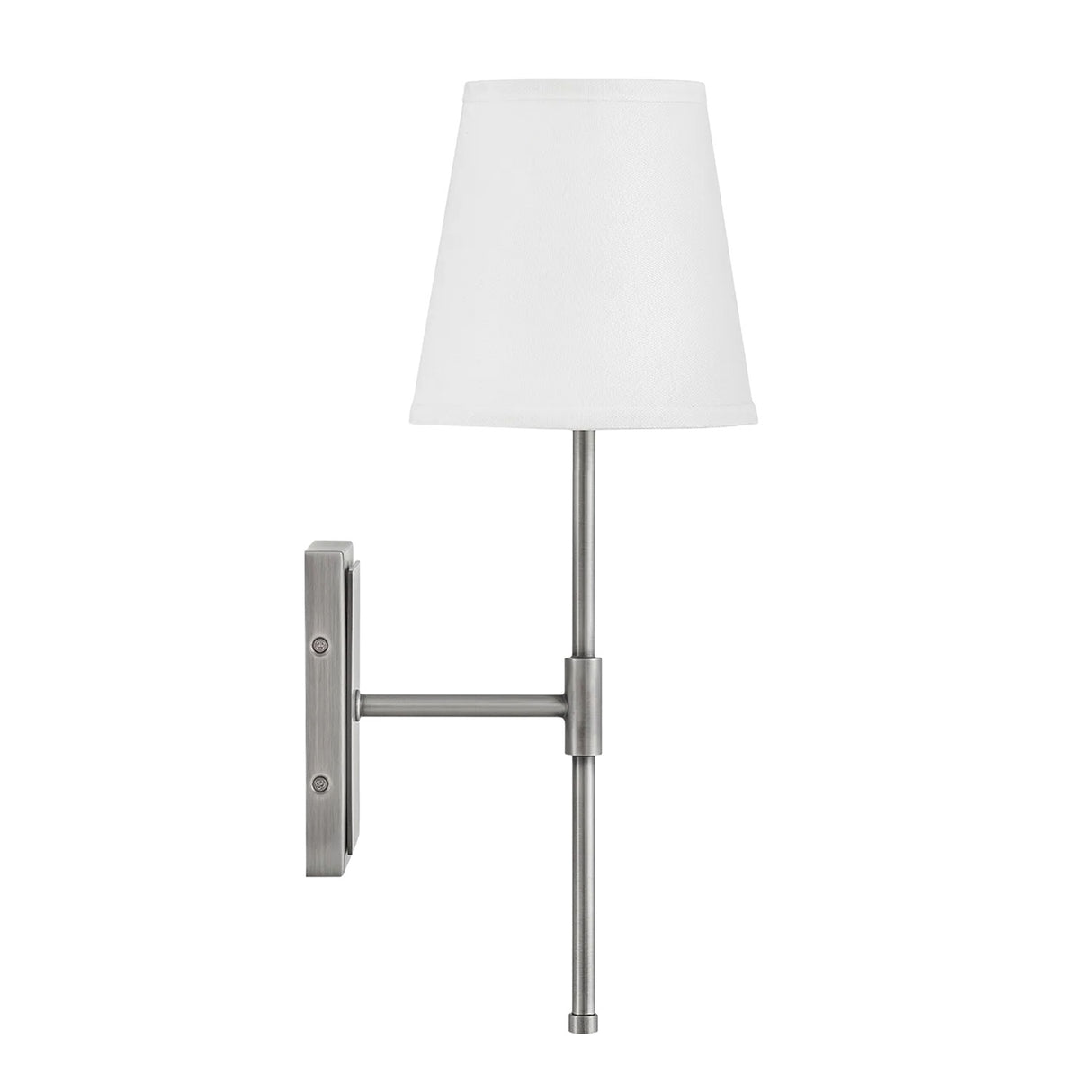 Declan Wall Sconce 19", Brushed Nickel