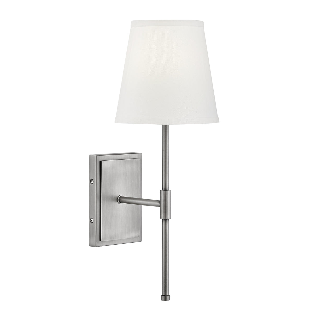 Declan Wall Sconce 19", Brushed Nickel