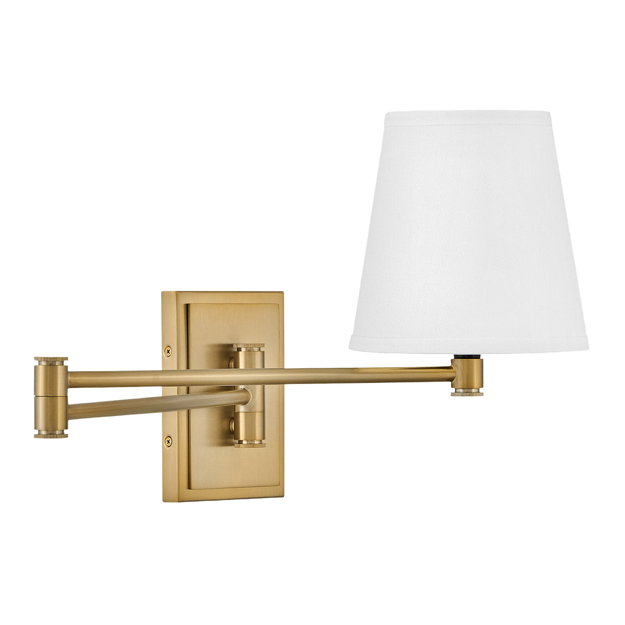 Declan Adjustable Wall Sconce 11", Satin Brass