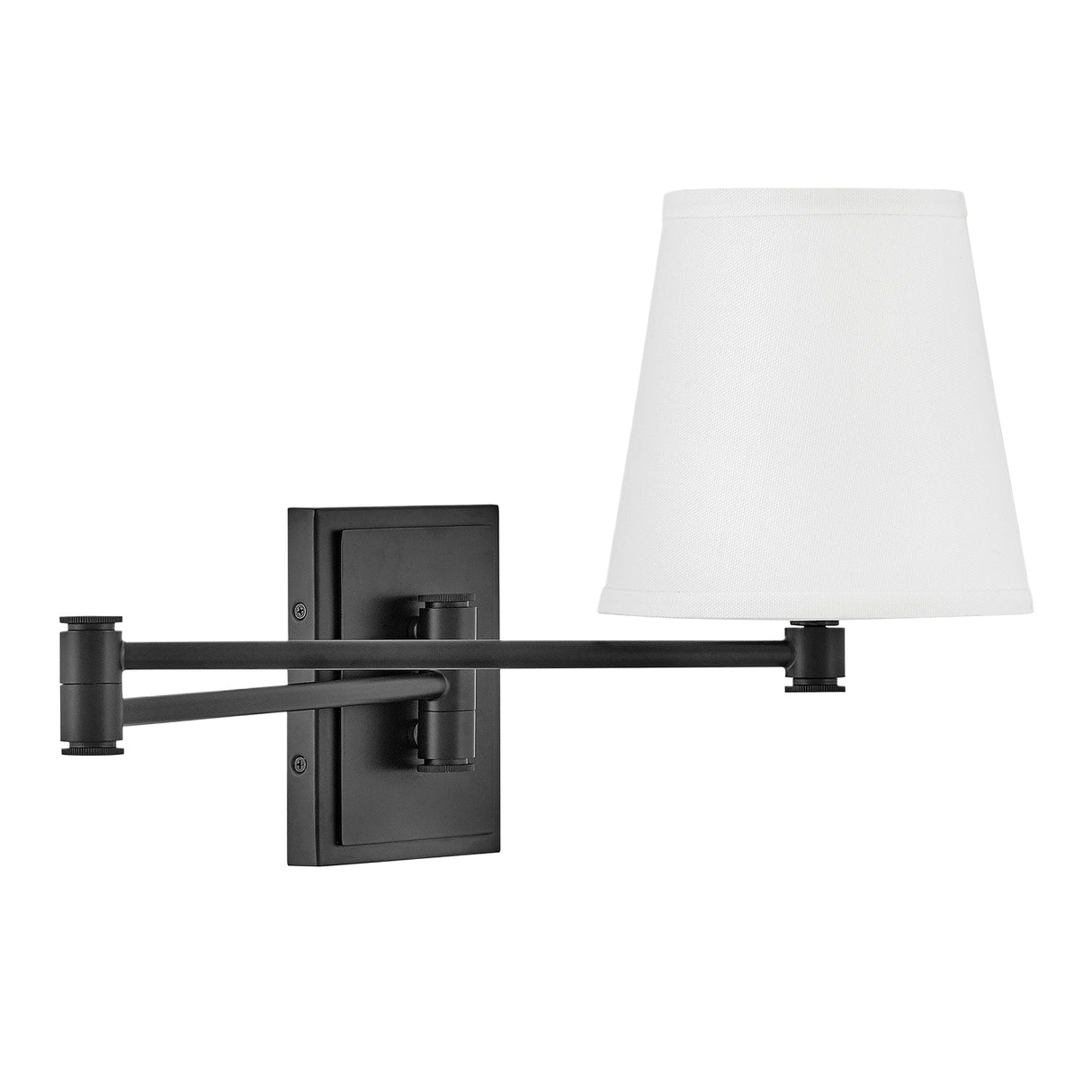 Declan Adjustable Wall Sconce 11", Black