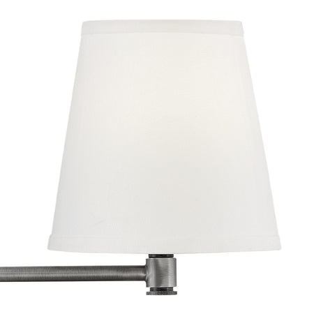 Declan Adjustable Wall Sconce 11", Brushed Nickel